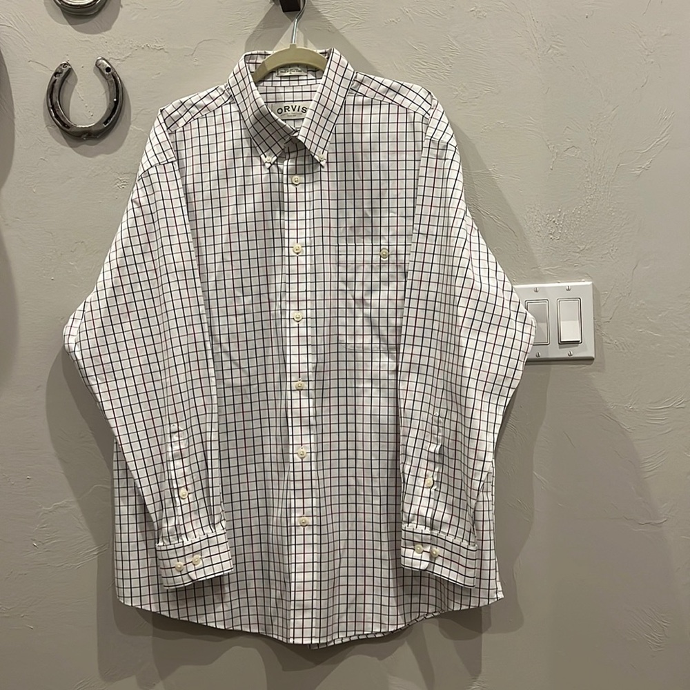 Orvis excellent condition button down XL